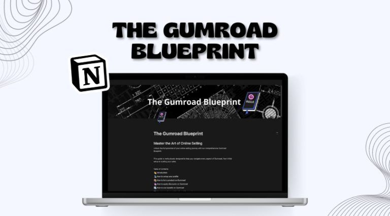 Gumroad Blueprint Mock Up 2